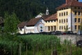 Pesariis, the village of clocks Ã¢â¬â Friuli, Italy Royalty Free Stock Photo